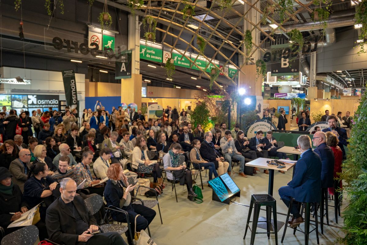 Public au sein du Salon de la Biodiversité et du Génie écologique