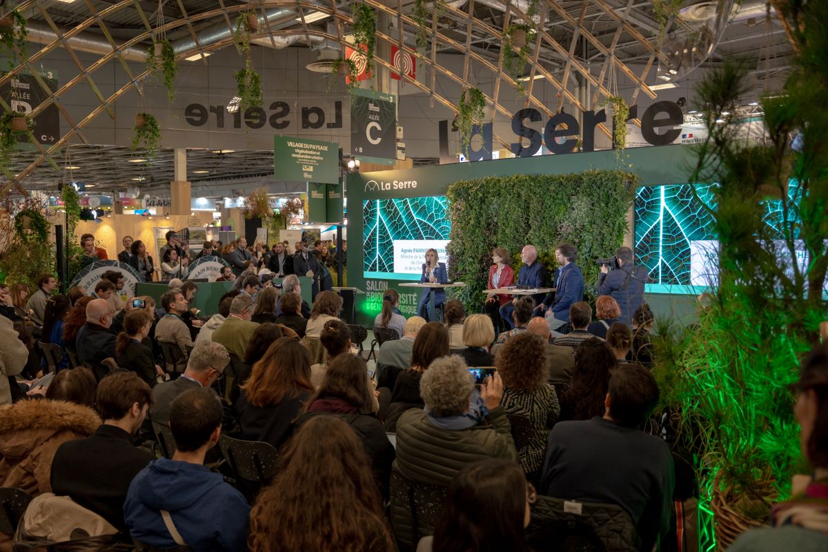 La Serre au sein du Salon de la Biodiversité et du Génie écologique