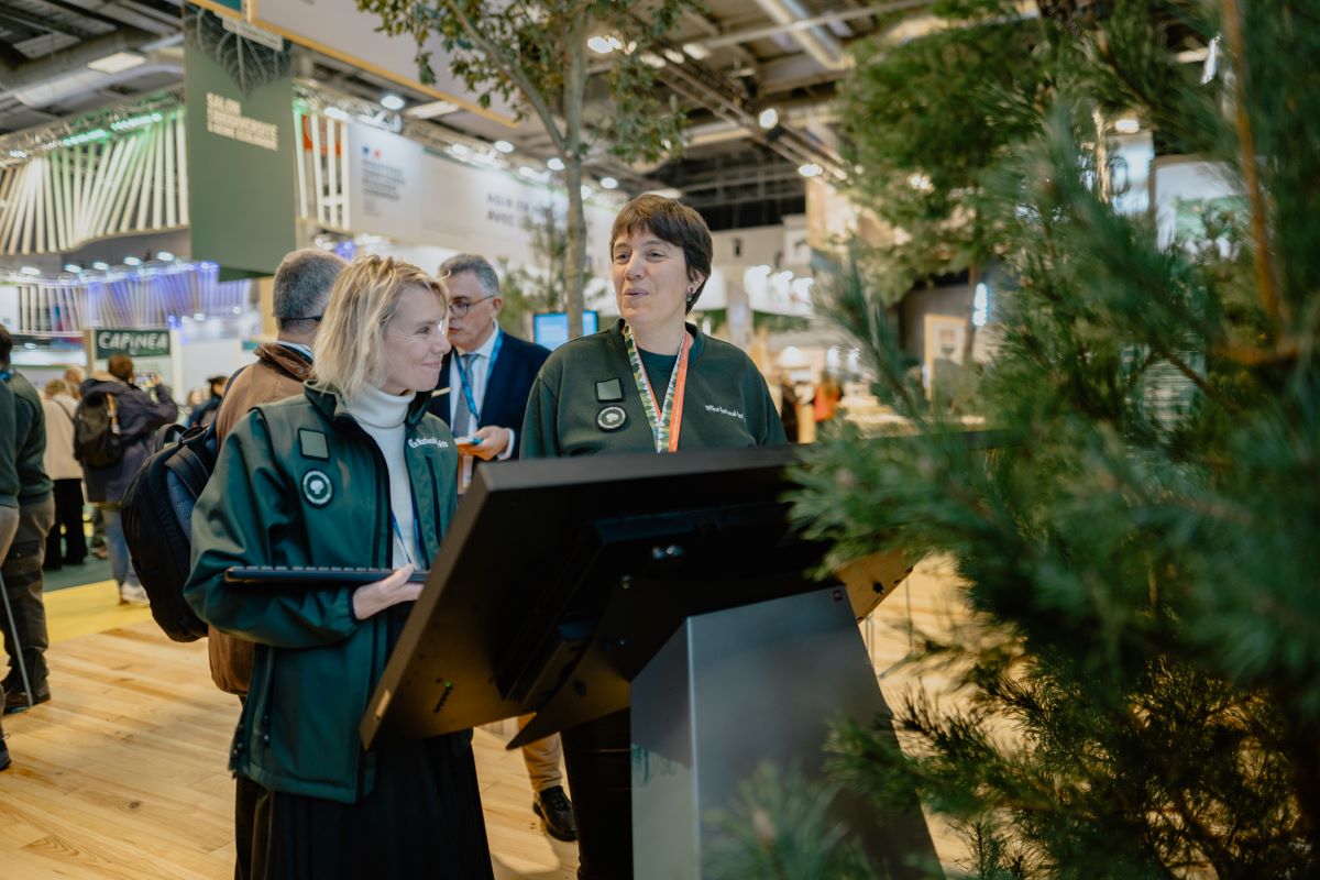 Les allées du Salon de la biodiversité et du Génie écologique